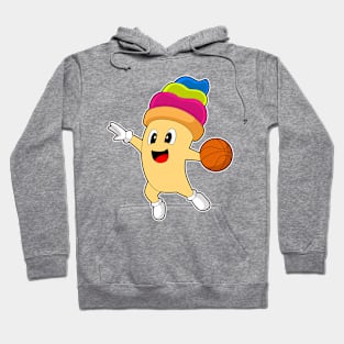 Ice cream Basketball player Basketball Hoodie